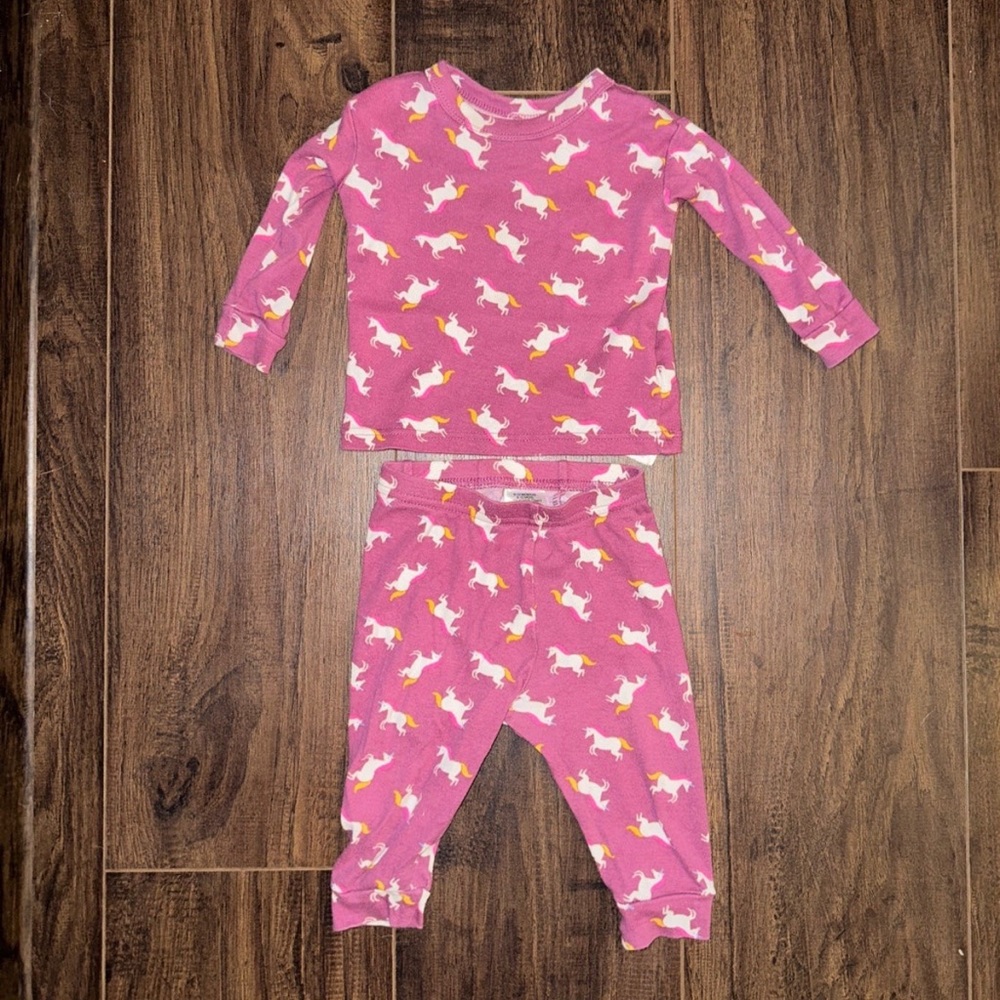 Baby Gap Organic Unicorn Pajamas